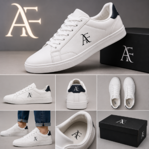 Men's Classic White Casual Sneakers