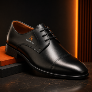 Men's Classic Black Leather Formal Shoes