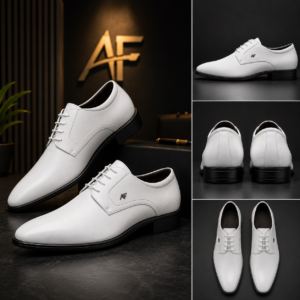 Men's White Formal Shoes – Elegant & Stylish