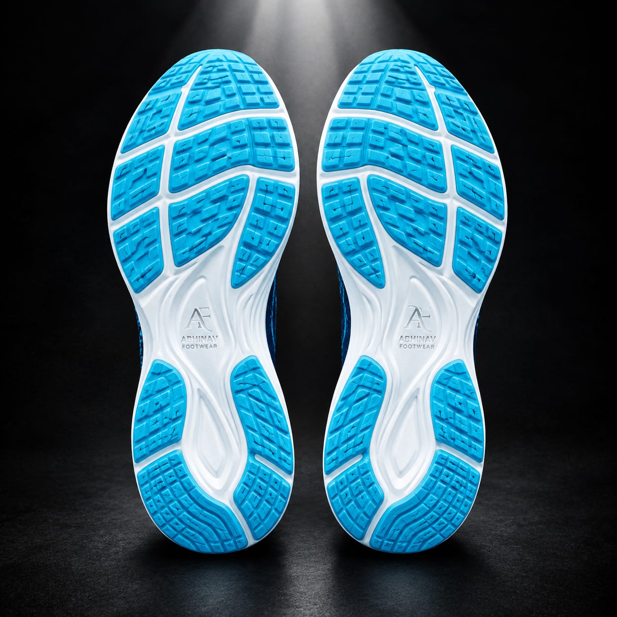 Abhinav Footwear Blue Running Shoes - Image 5
