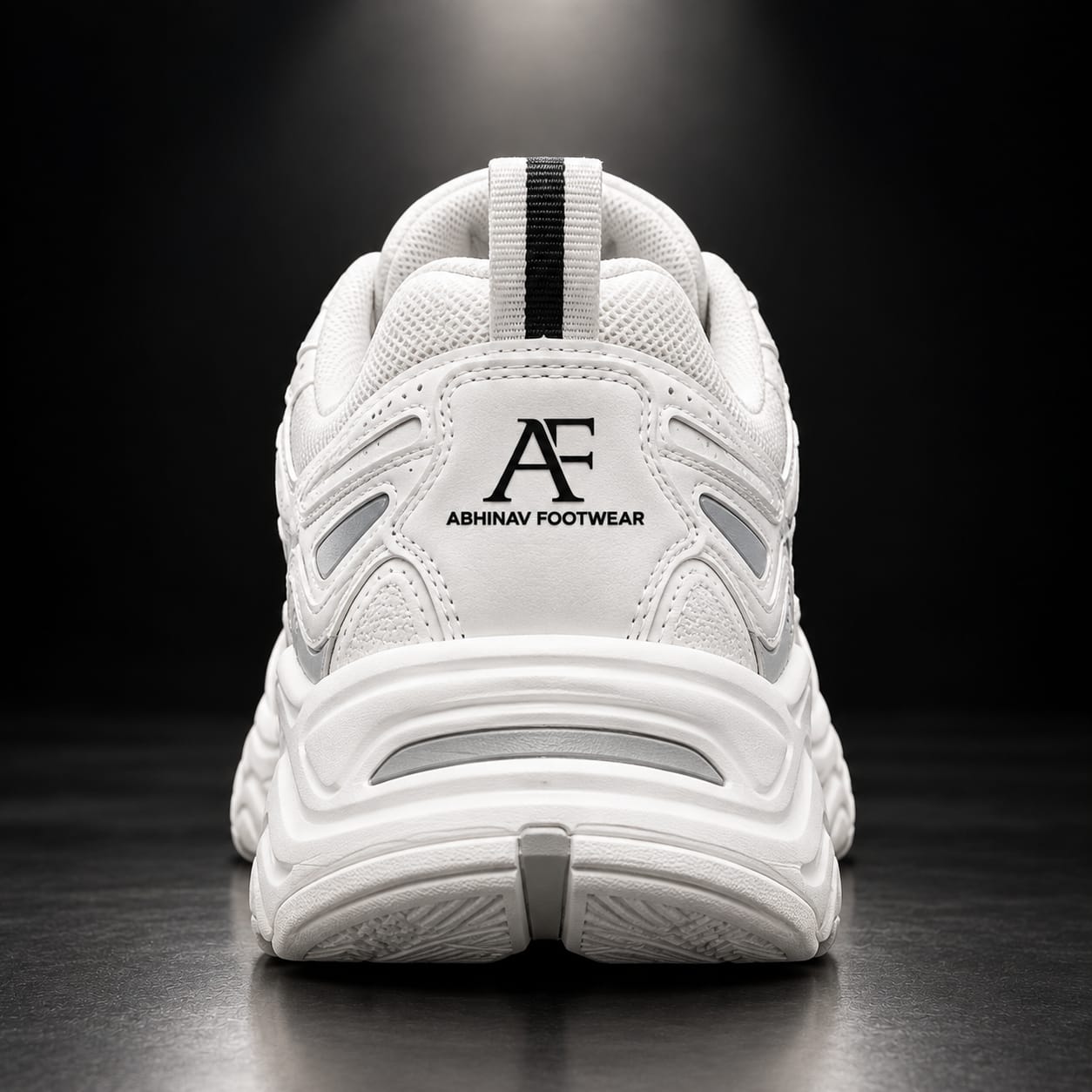 Abhinav Footwear White Casual Sneakers - Image 2