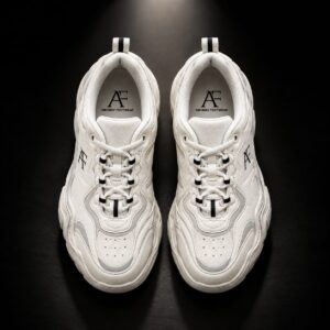 Abhinav Footwear White Casual Sneakers